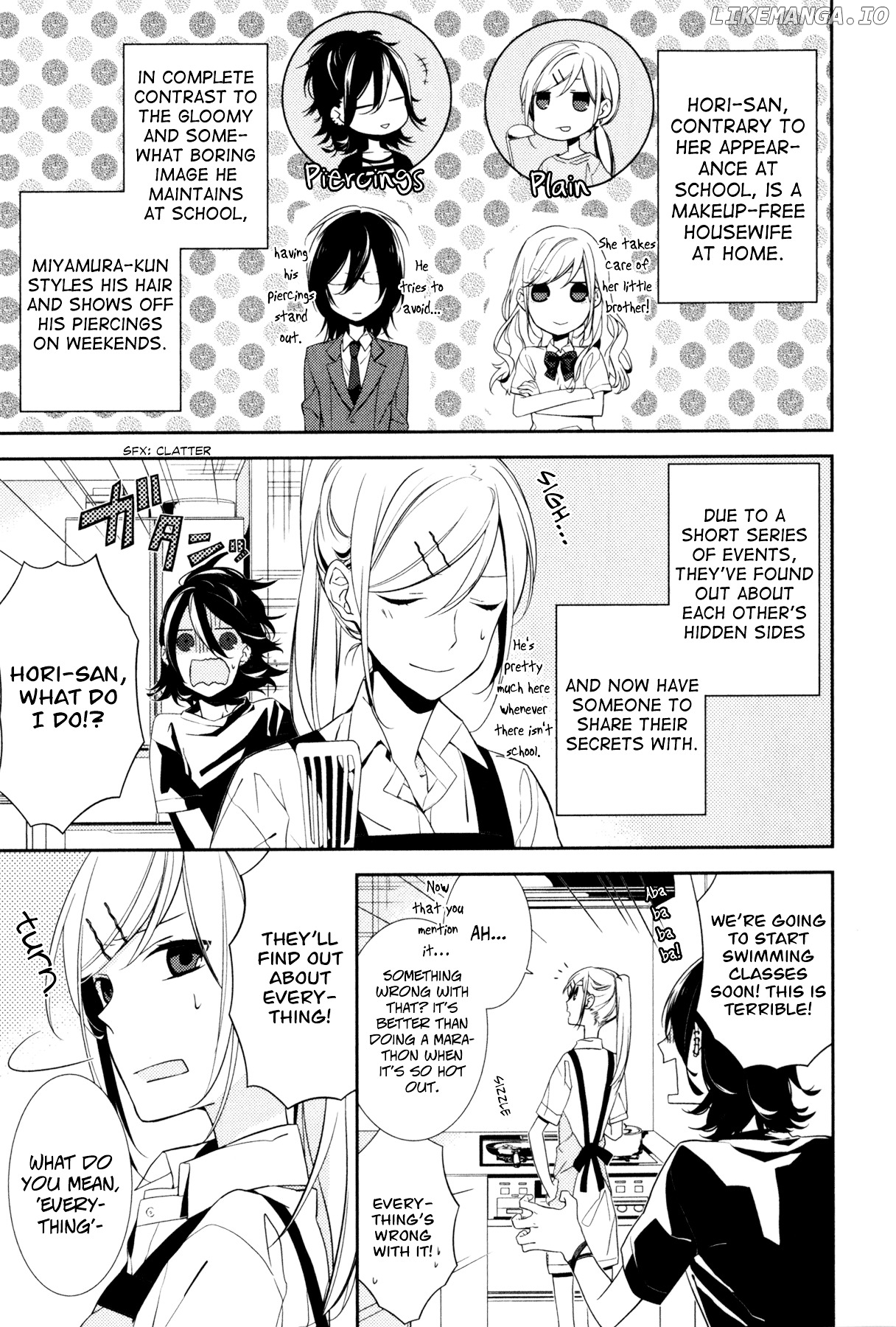 Horimiya, Chapter 2 image 01